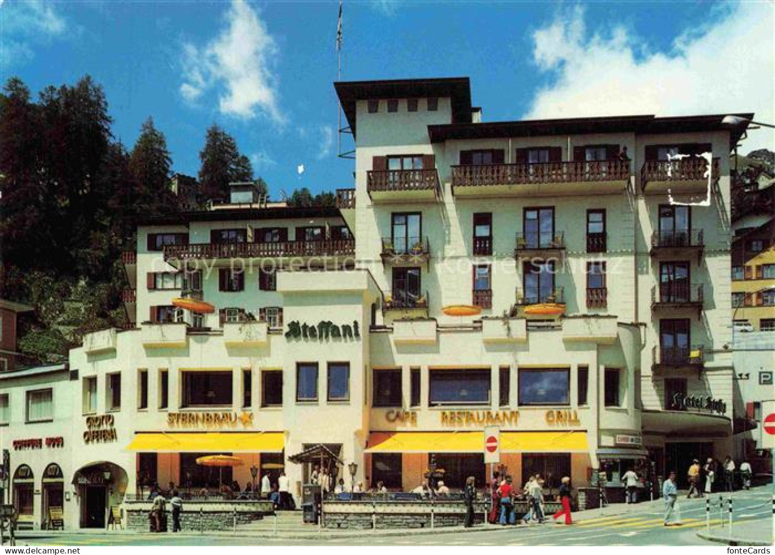 St Moritz  SANKT MORITZ GR Hotel Steffani