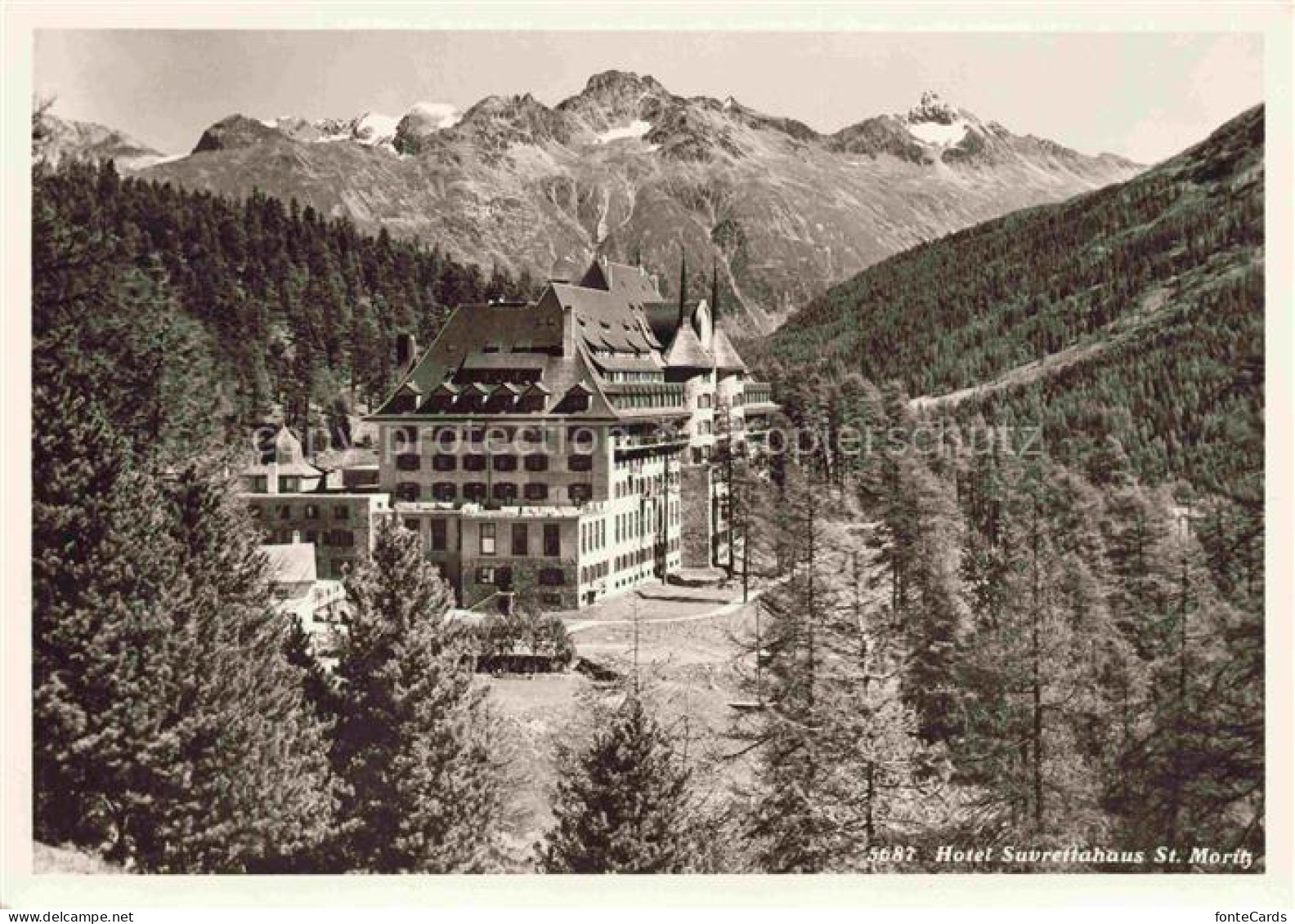 St Moritz  SANKT MORITZ GR Hotel Suvrettahaus