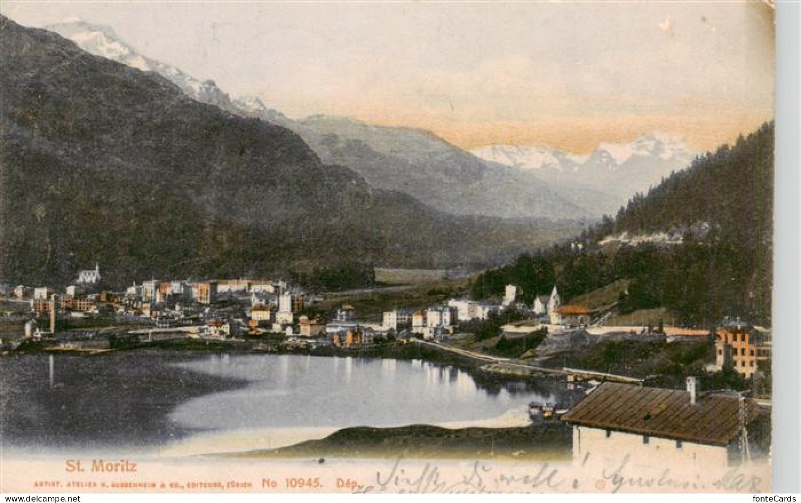 St Moritz  SANKT MORITZ GR Panorama