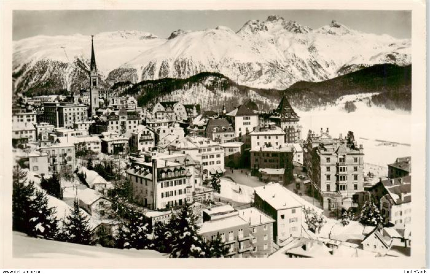 St Moritz  SANKT MORITZ GR Panorama