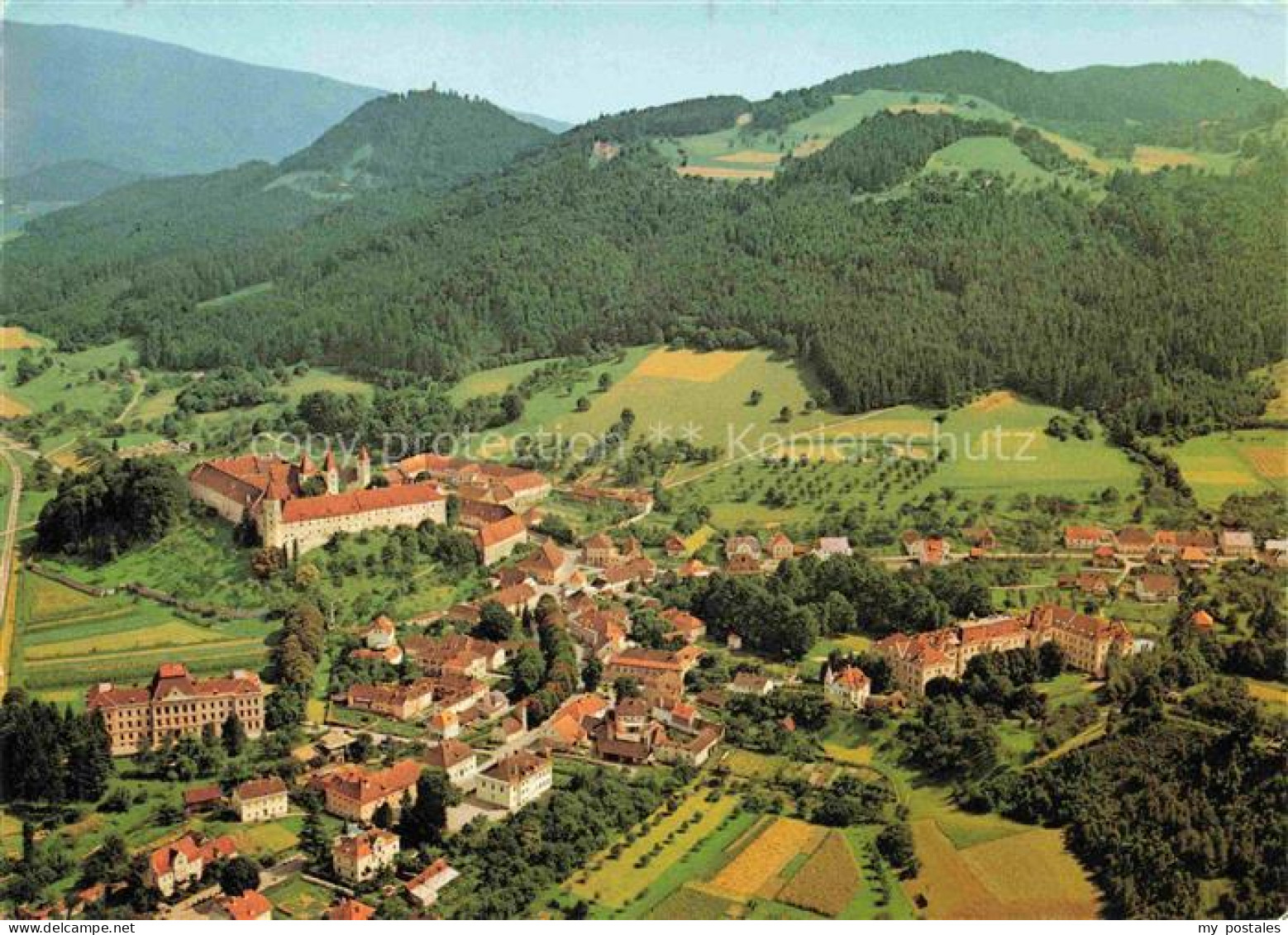 St Paul Lavanttal Stift St Paul mit Gymnasium und Konvikt Johannesberg und Josef