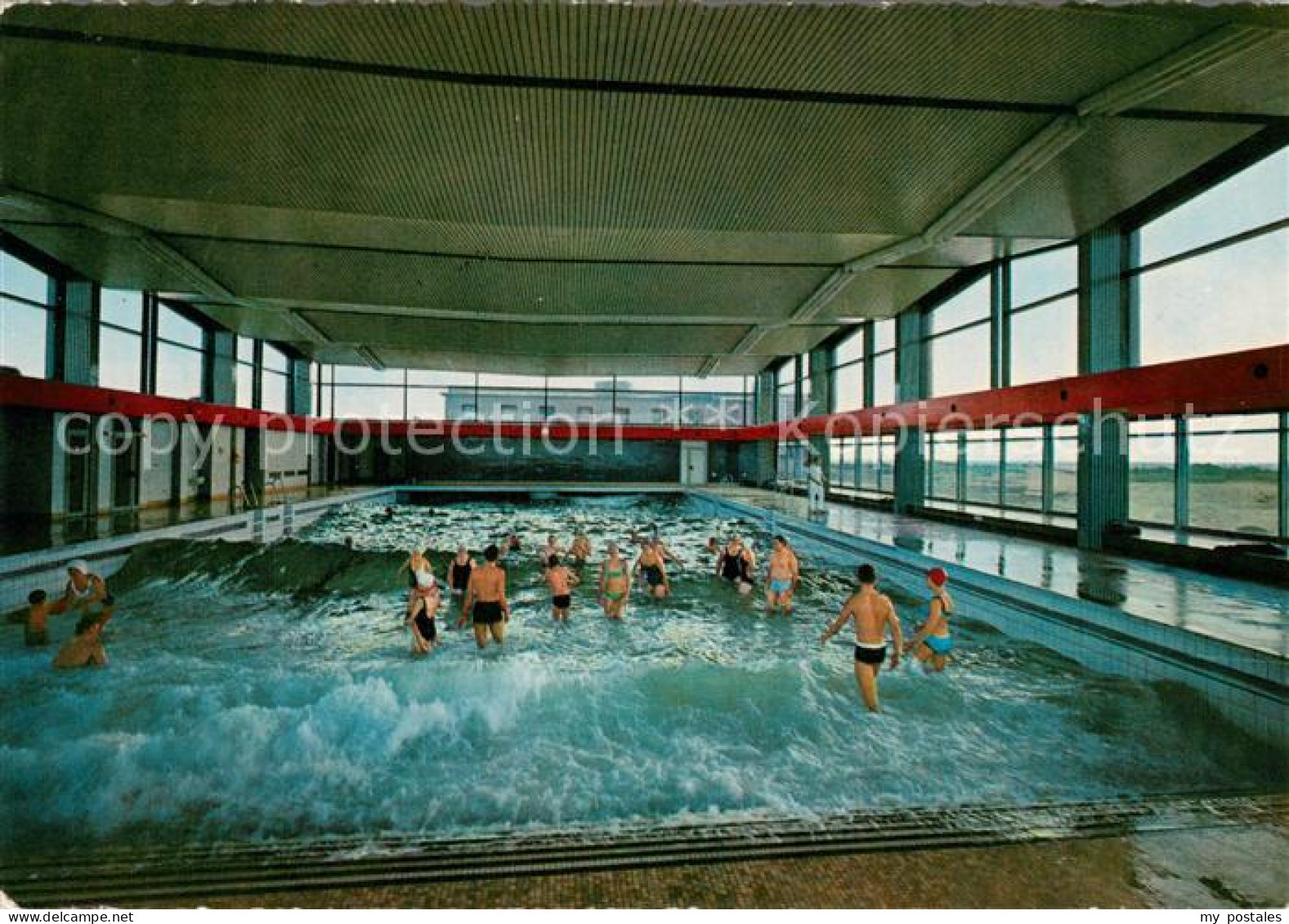 St-Peter-Ording Meerwasser Wellen Schwimmbad