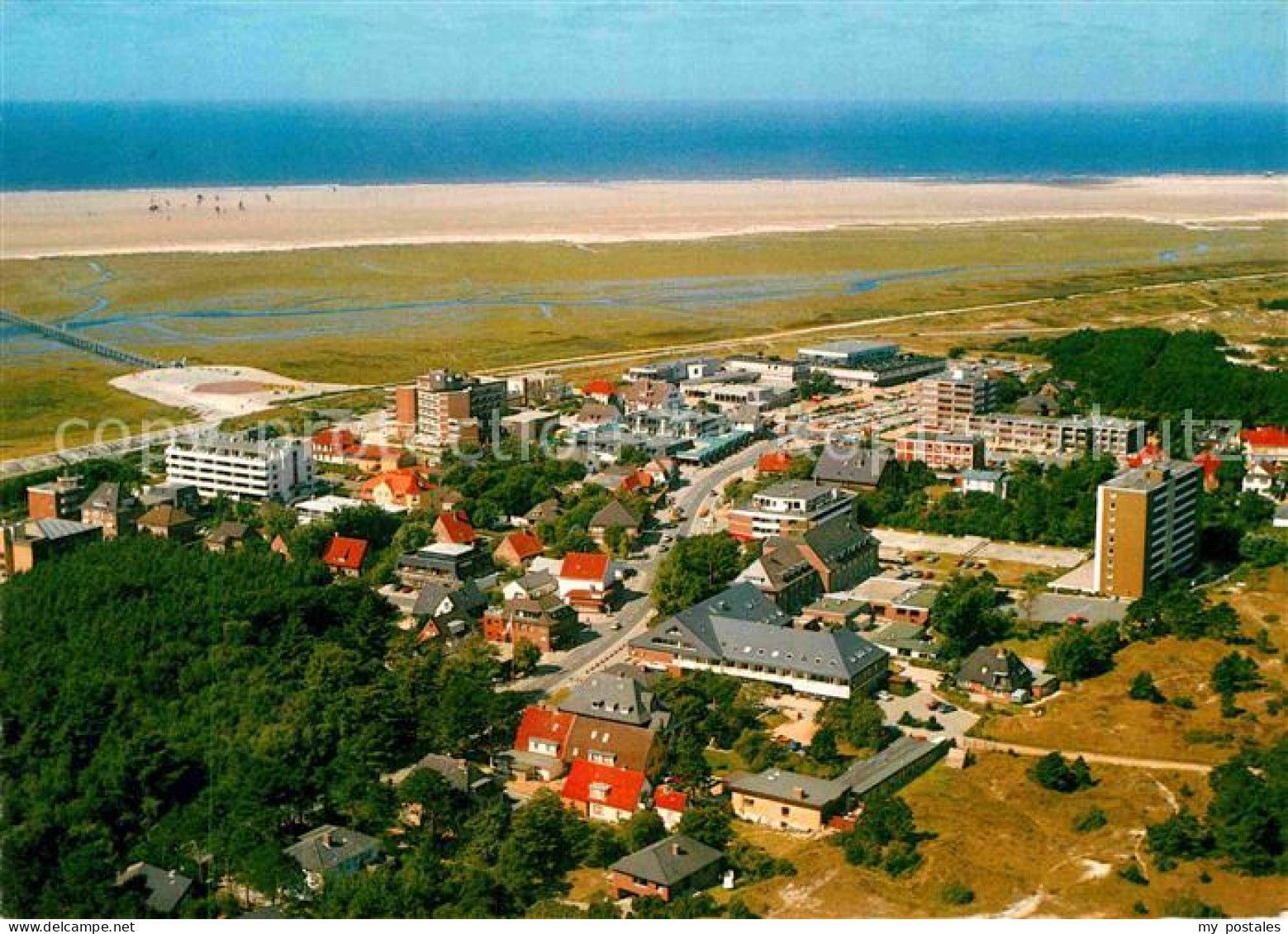 St Peter-Ording St Peter Bad Luftaufnahme