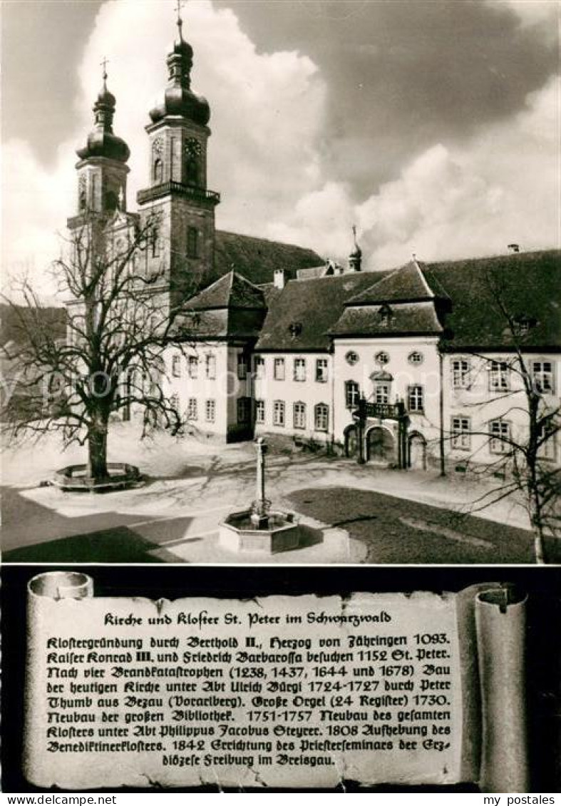 St Peter Schwarzwald Kirche und Kloster St Peter