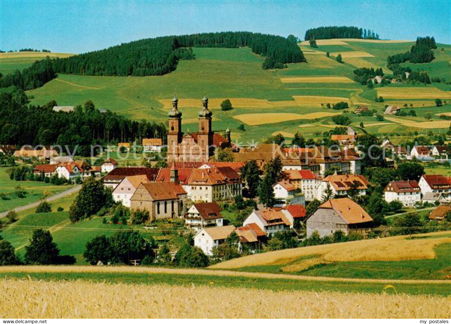 St Peter Schwarzwald Panorama Kirche St Peter