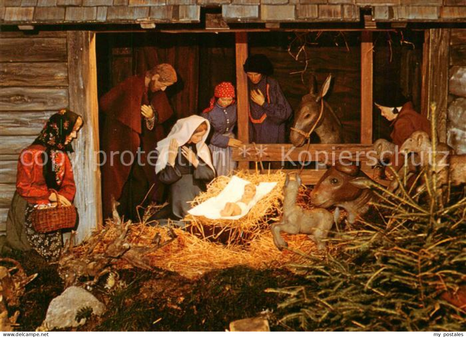 St Peter Schwarzwald Weihnachtskrippe in der Pfarrkirche St Peter