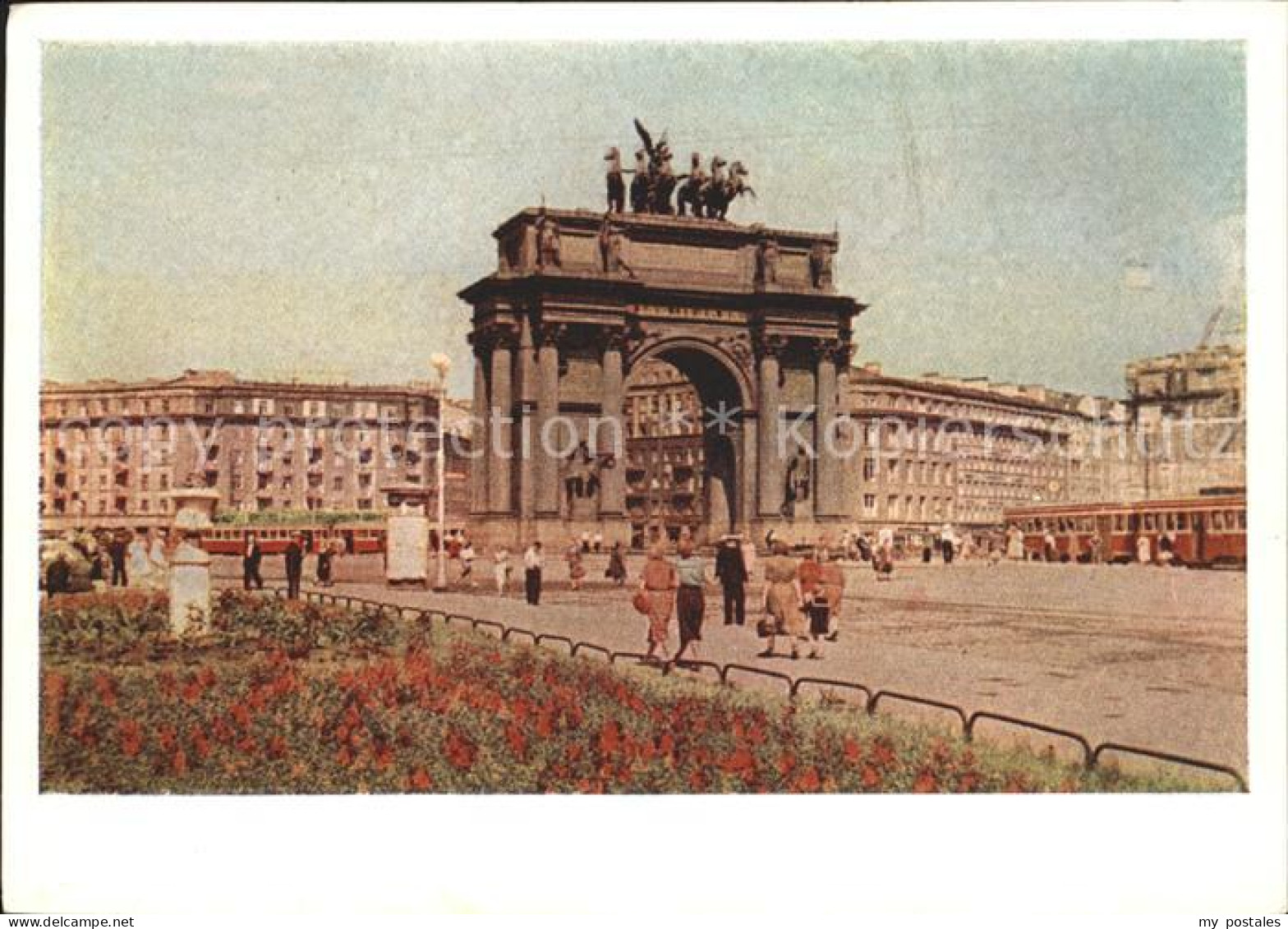 St Petersburg Leningrad Triumphbogen