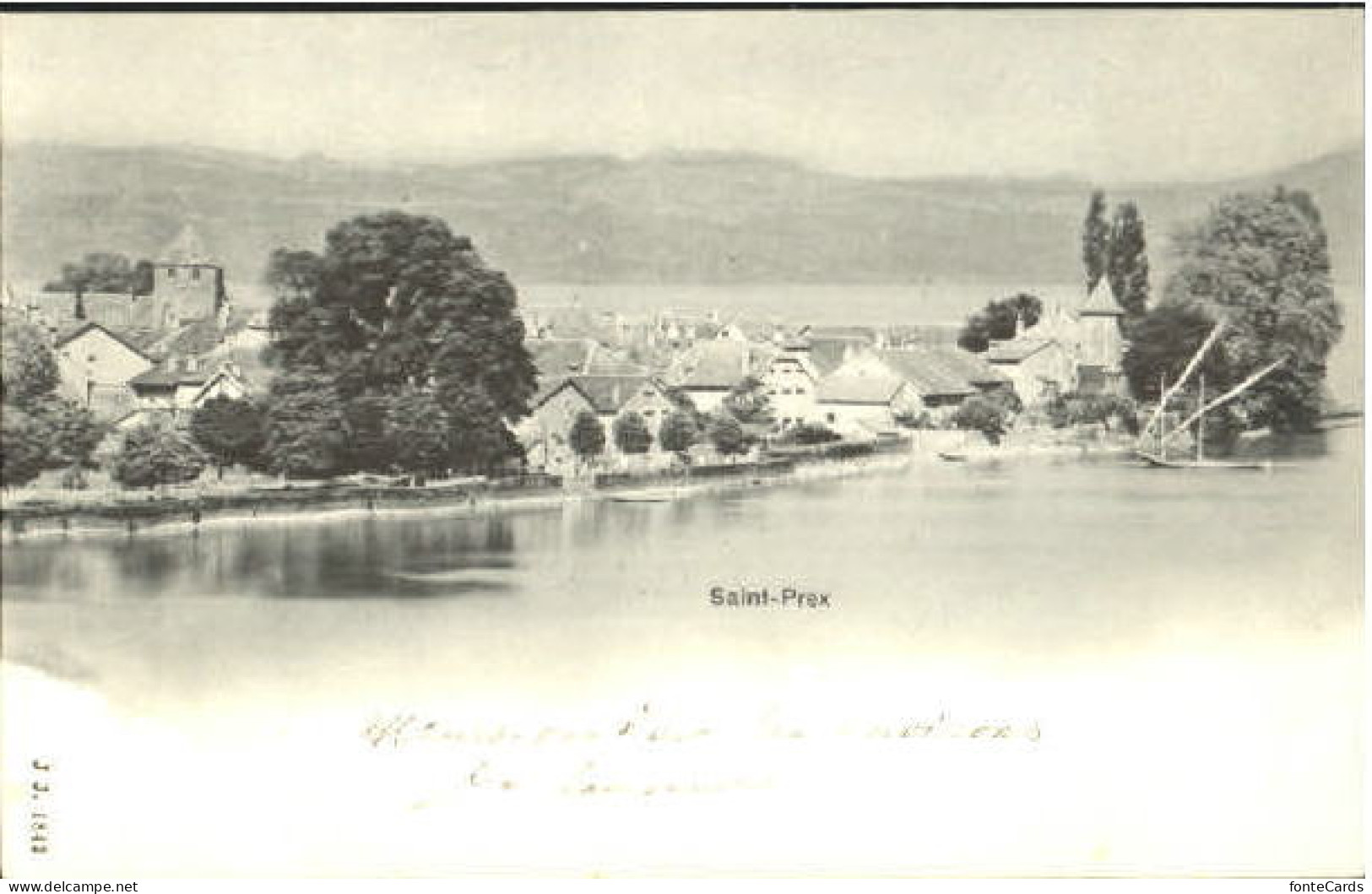 St Prex Saint-Prex  ungelaufen ca. 1900