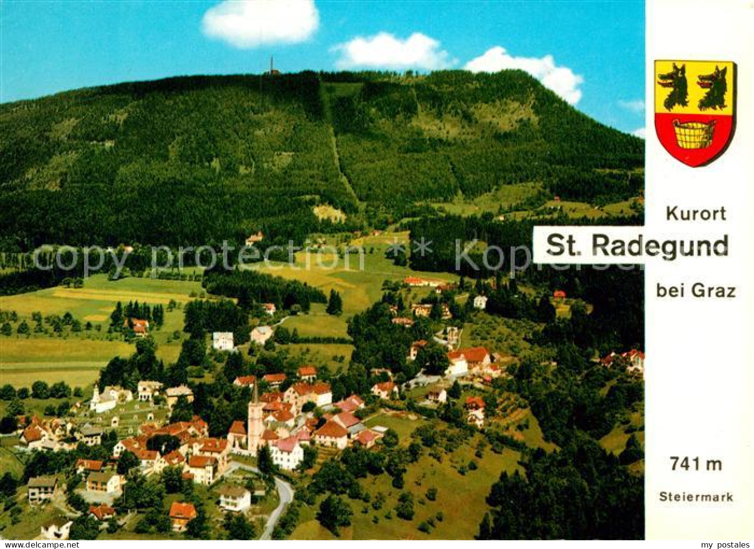 St Radegund bei Graz Fliegeraufnahme