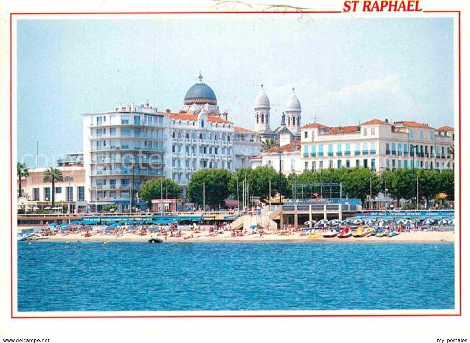 St Raphael Strandpromenade