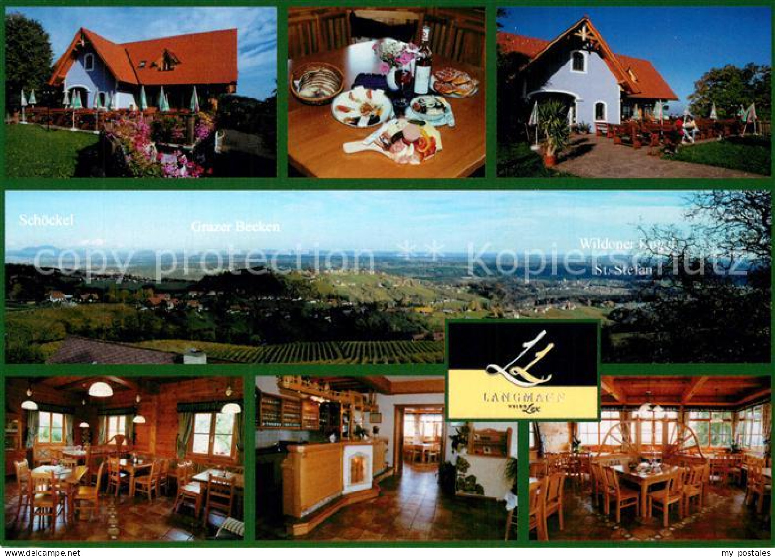 St Stefan Stainz Weingut Buschenschank Langmann Landschaftspanorama