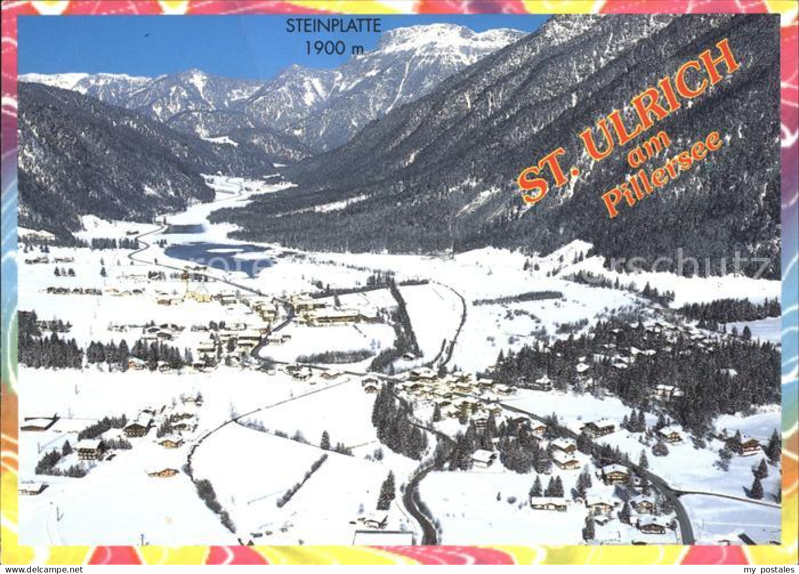 St Ulrich Pillersee Fliegeraufnahme