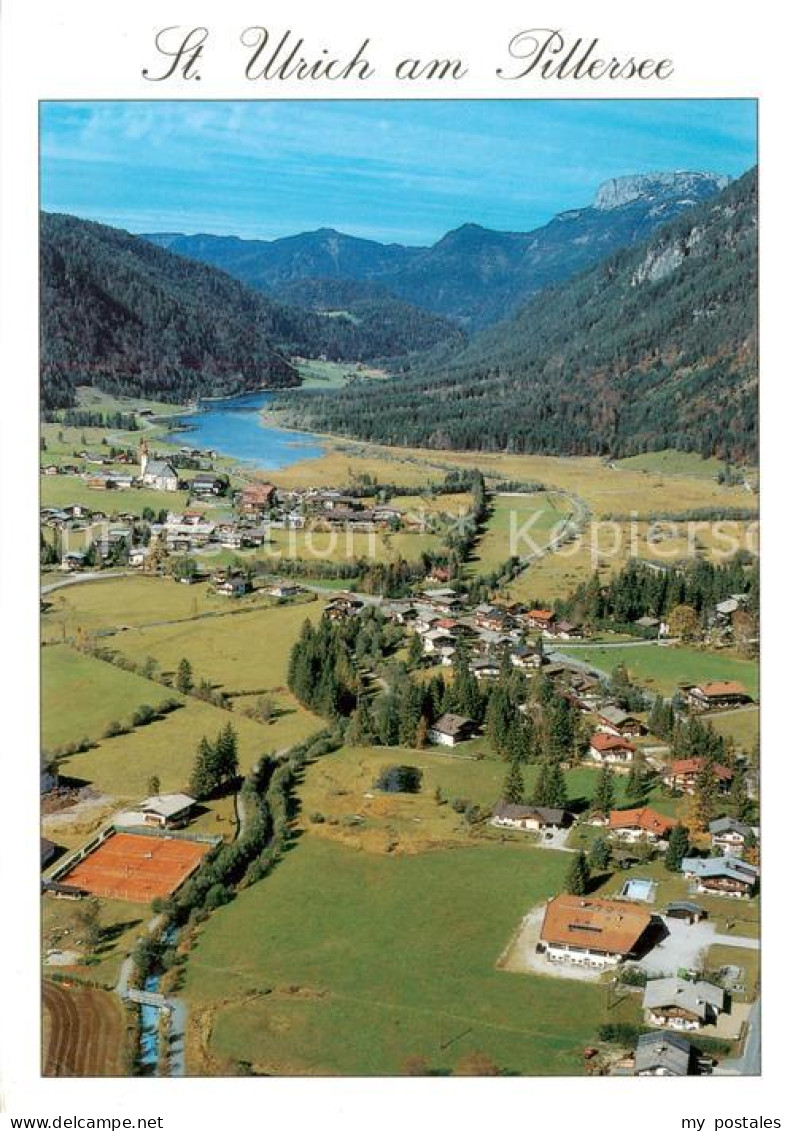 St Ulrich Pillersee Fliegeraufnahme