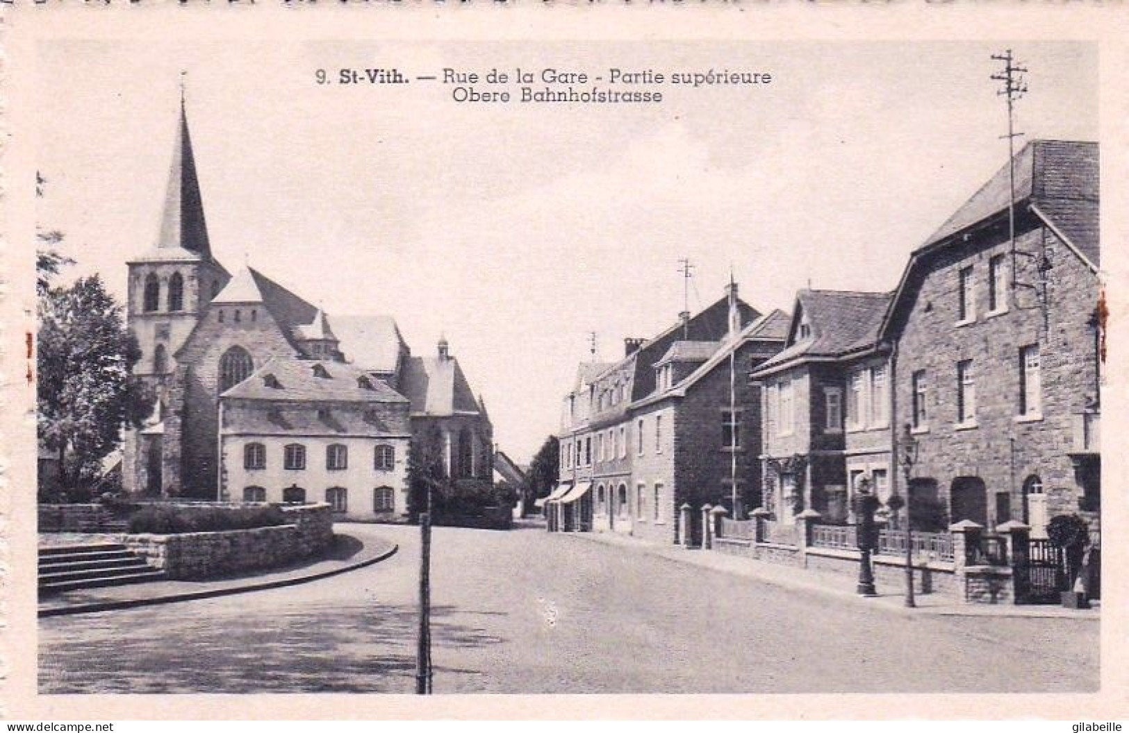 St VITH - SANKT VITH -  Bahnhofstrasse - Rue de la Gare