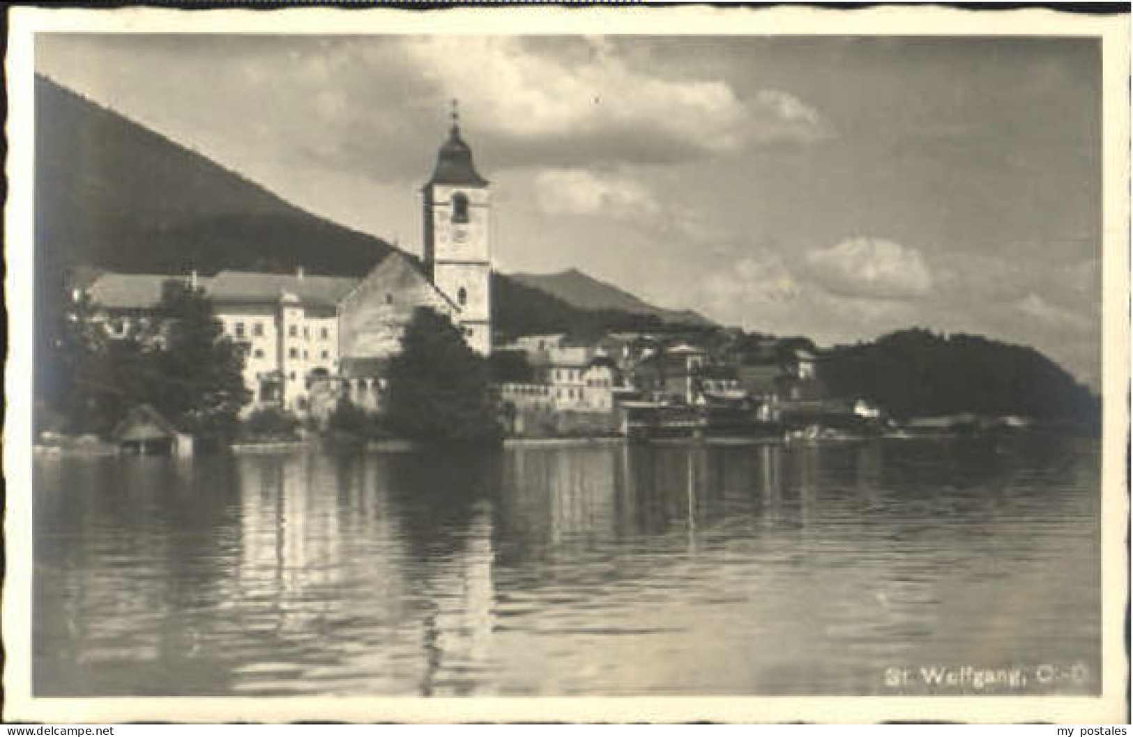 St Wolfgang Wolfgangsee St Wolfgang Oberoesterreich  ungelaufen ca. 1930