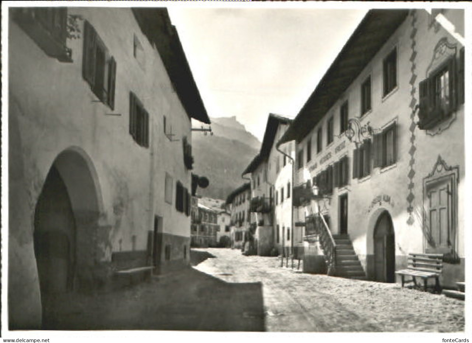 Sta. Maria im Muenstertal Dorfstrasse