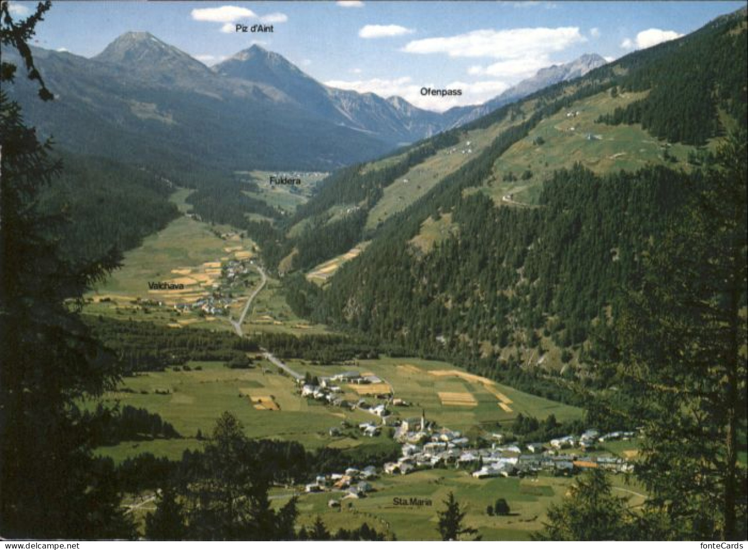 Sta Maria Muestair alchava Fuldera Pis d Aint Ofenpass