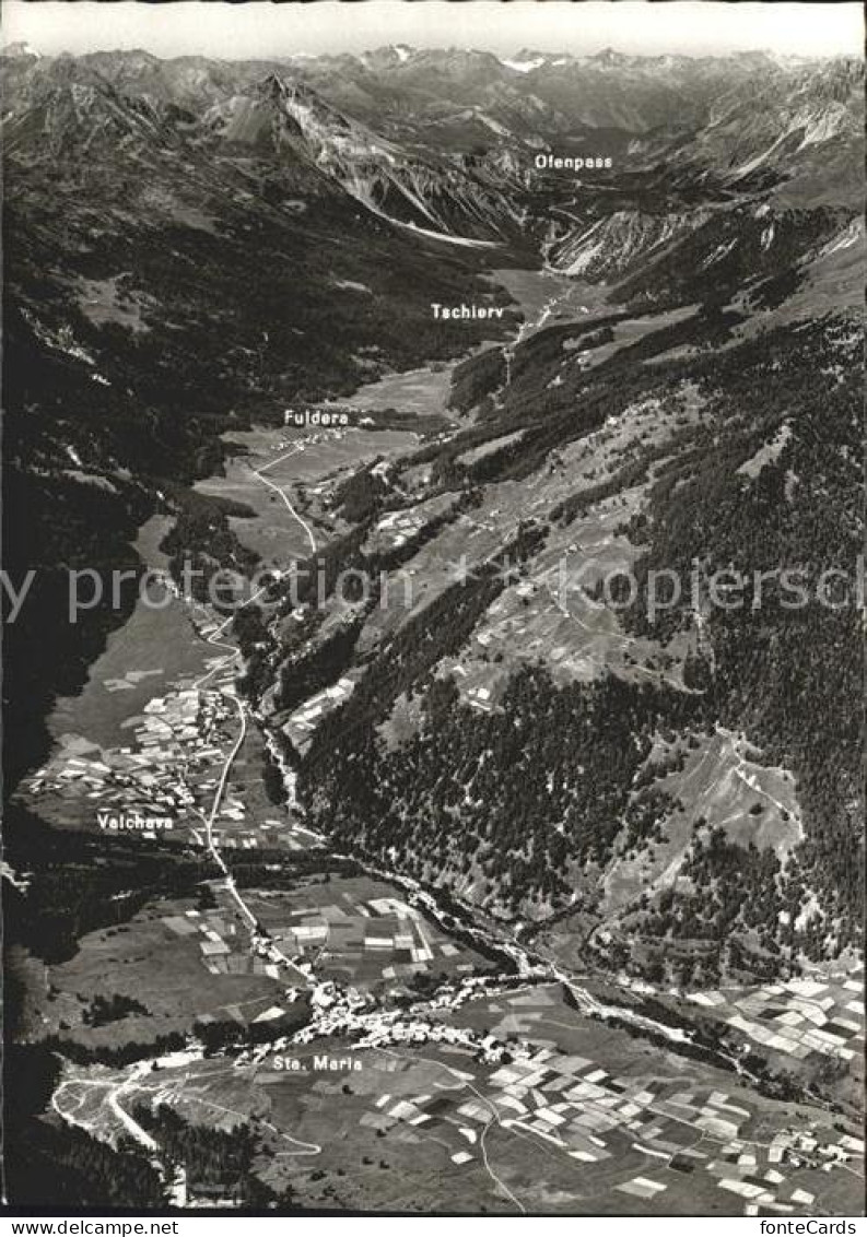 Sta Maria Muestair Muenstertal Valchava Fuldera Tschierv Ofenpass