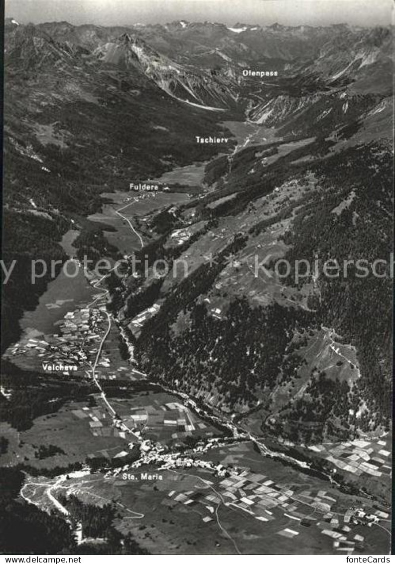 Sta Maria Muestair Muenstertal Valchava Fuldera Tschierv Ofenpass