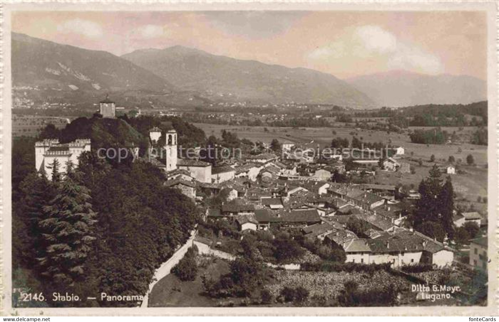 Stabio Mendrisio TI Panorama