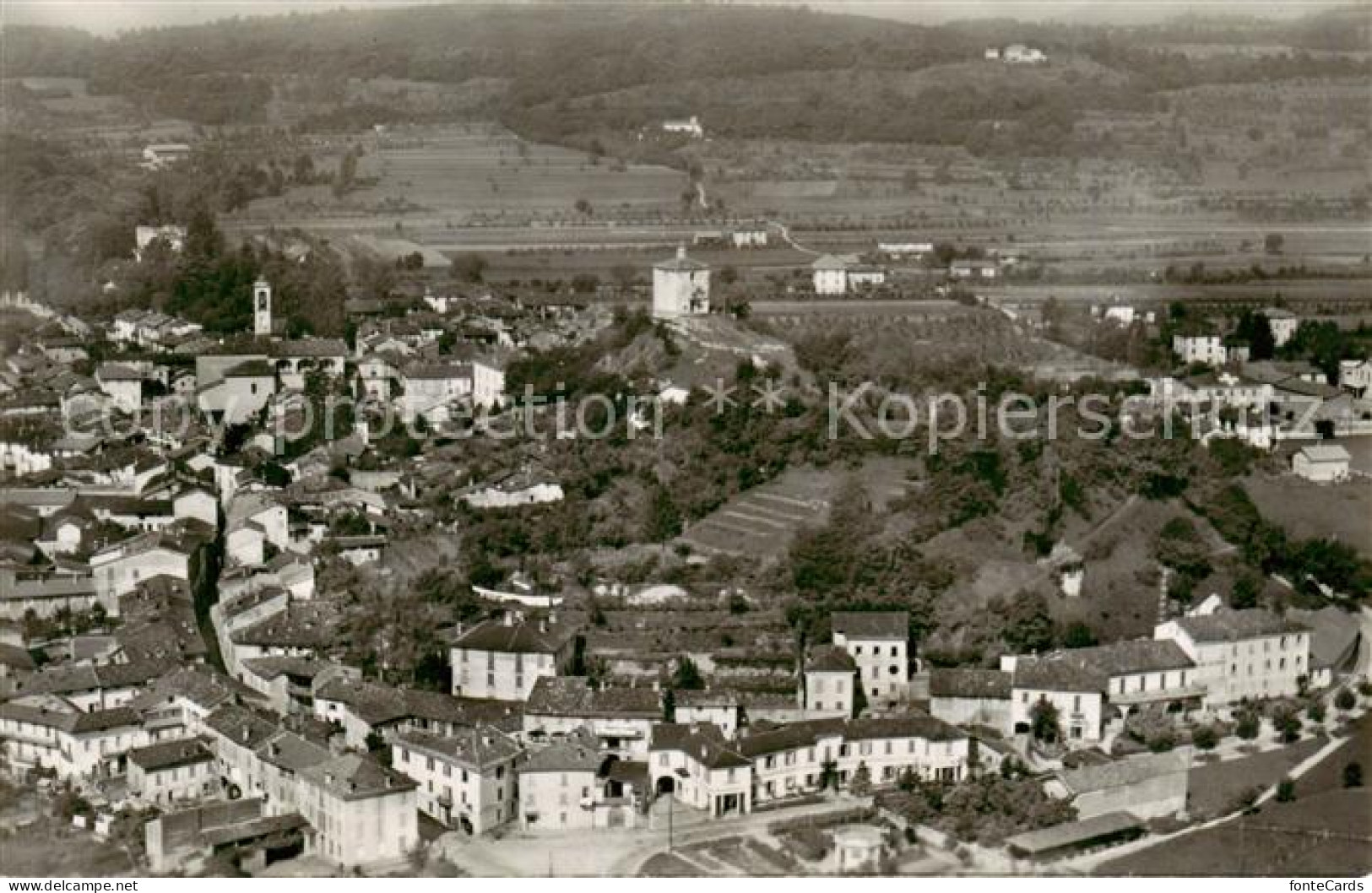 Stabio TI Fliegeraufnahme