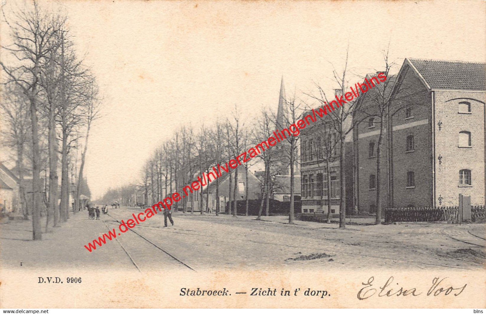 Stabroeck - Zicht in 't dorp - D.V.D. 9906 - Stabroek