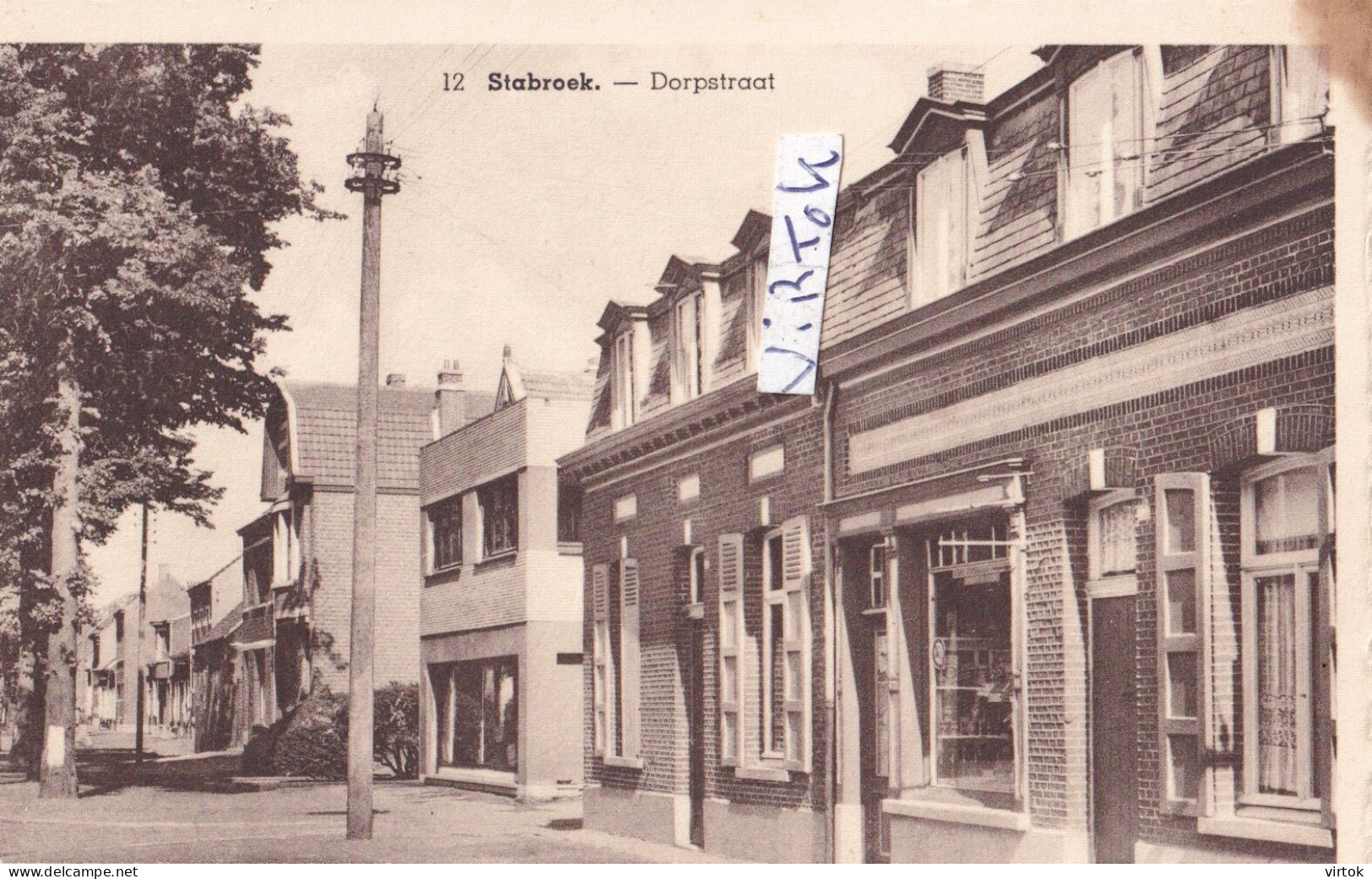 STABROEK :  dorpstraat