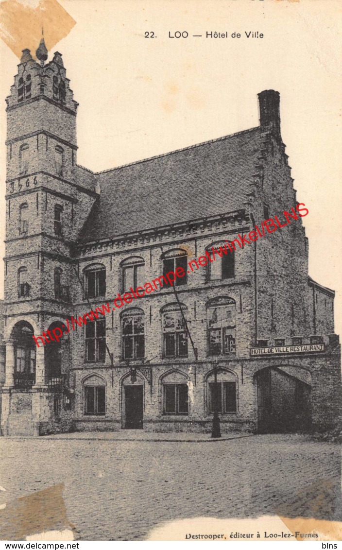 Stadhuis - Hôtel de Ville Loo - Lo-Reninge