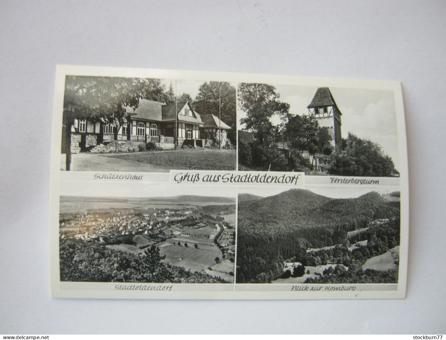 Stadtallendorf , Schützenhaus  , Schöne   Karte um 1960