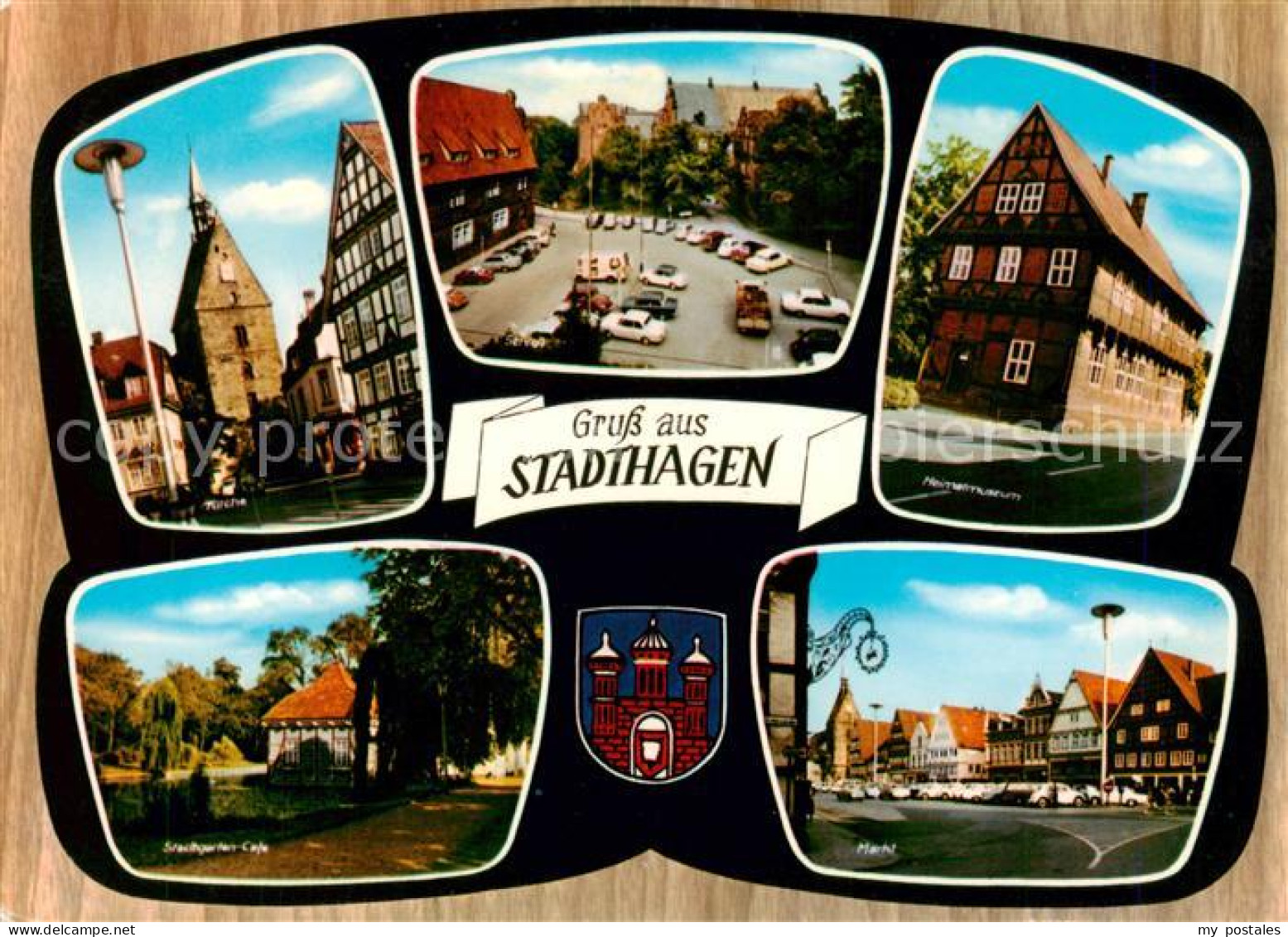 Stadthagen Kirche Marktplatz Stadtgarten Cafe Heimatmuseum Marktplatz
