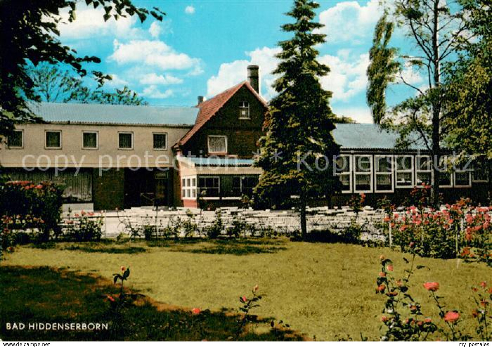 Stadthagen Kur- und Gaststaette Bad Hiddenserborn Garten Terrasse