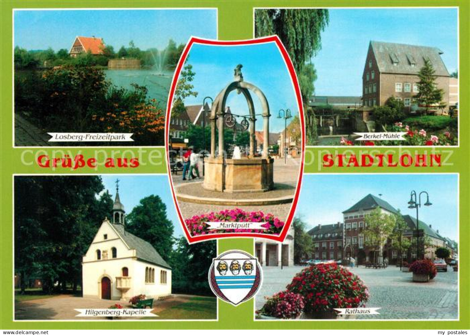 Stadtlohn Losberg Freizeitpark Marktpuett Berkel Muehle Hilgenberg Kapelle Ratha