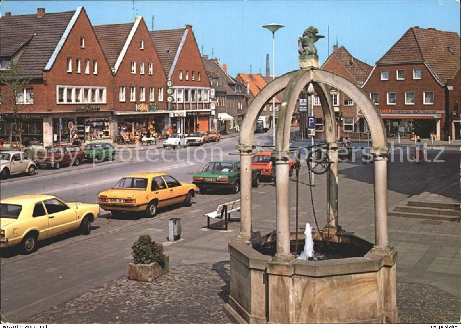 Stadtlohn Markt Brunnen
