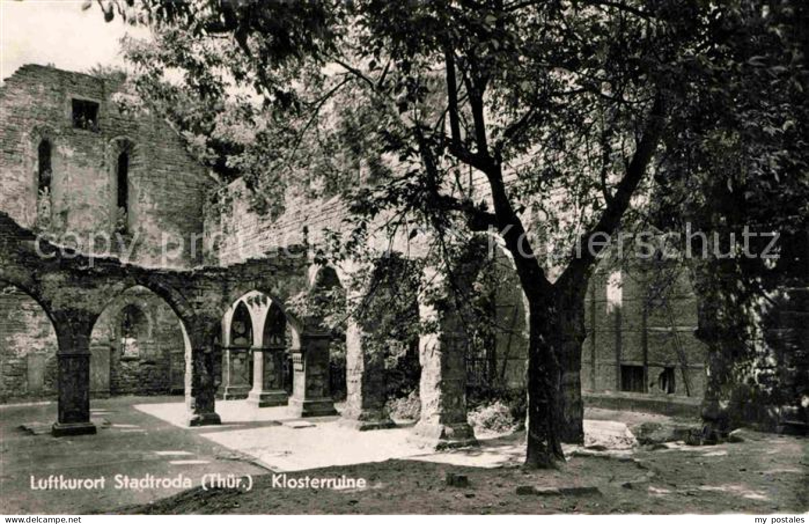 Stadtroda Thueringen Klosterruine