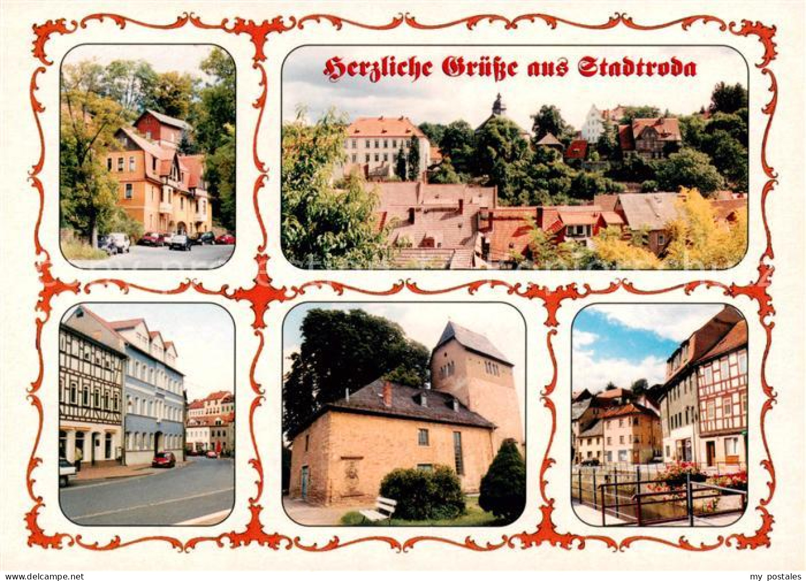 Stadtroda Thueringen Orts und Teilansichten