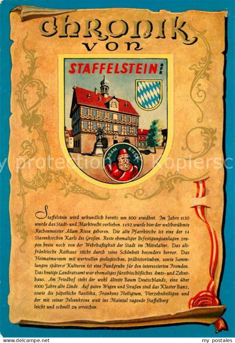 Staffelstein Rathaus Chronik