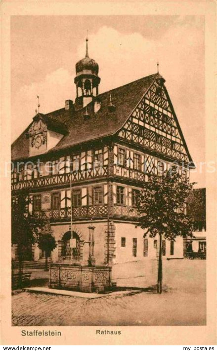 Staffelstein Rathaus Fachwerk