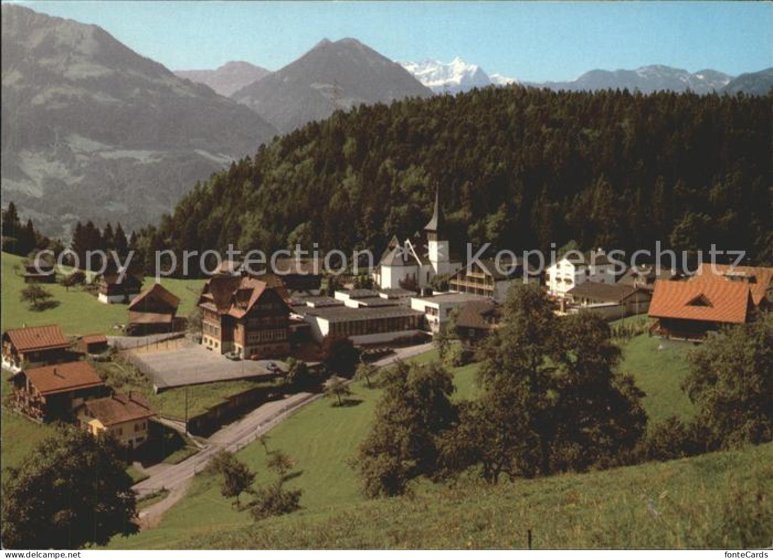 Stalden VS mit Wetterhorn