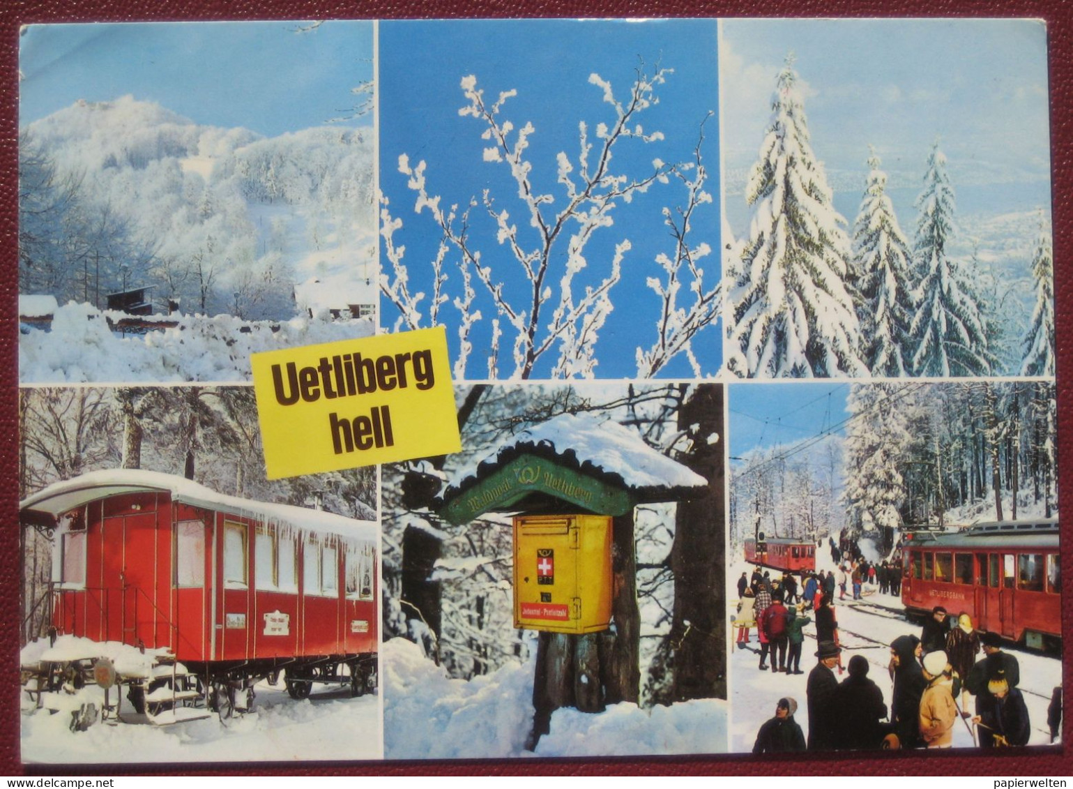Stallikon (ZH) - Mehrbildkarte "Uetliberg hell"