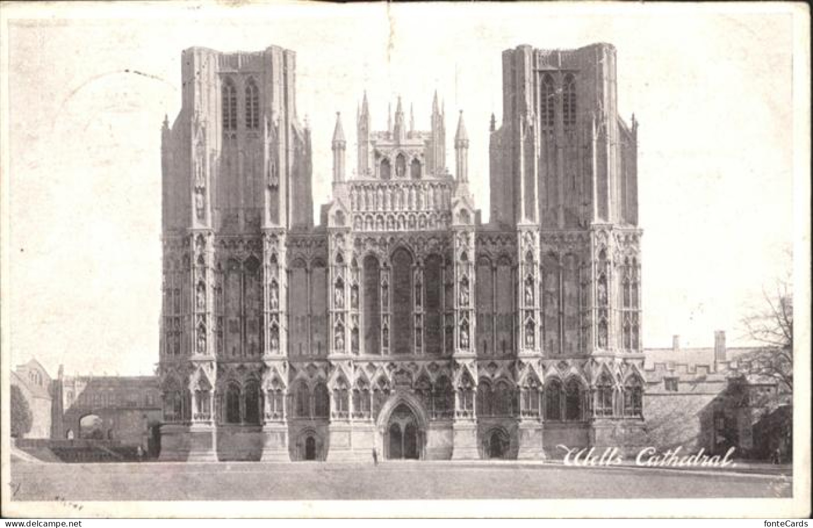 Stamford [Stempelabschlag] Wells Cathedral
