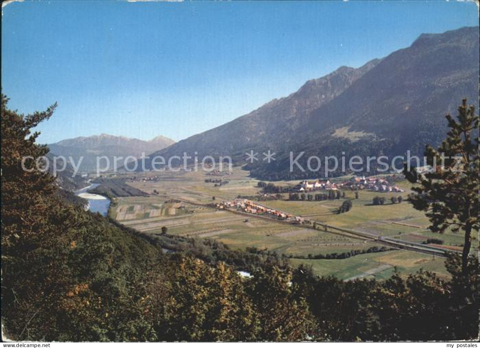 Stams Fliegeraufnahme