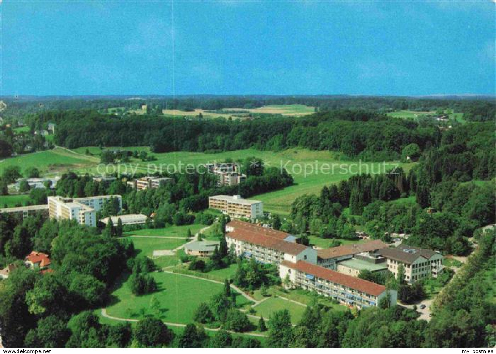 Starnberg Starnbergersee Krankenhaus des Landkreises Starnberg Fliegeraufnahme