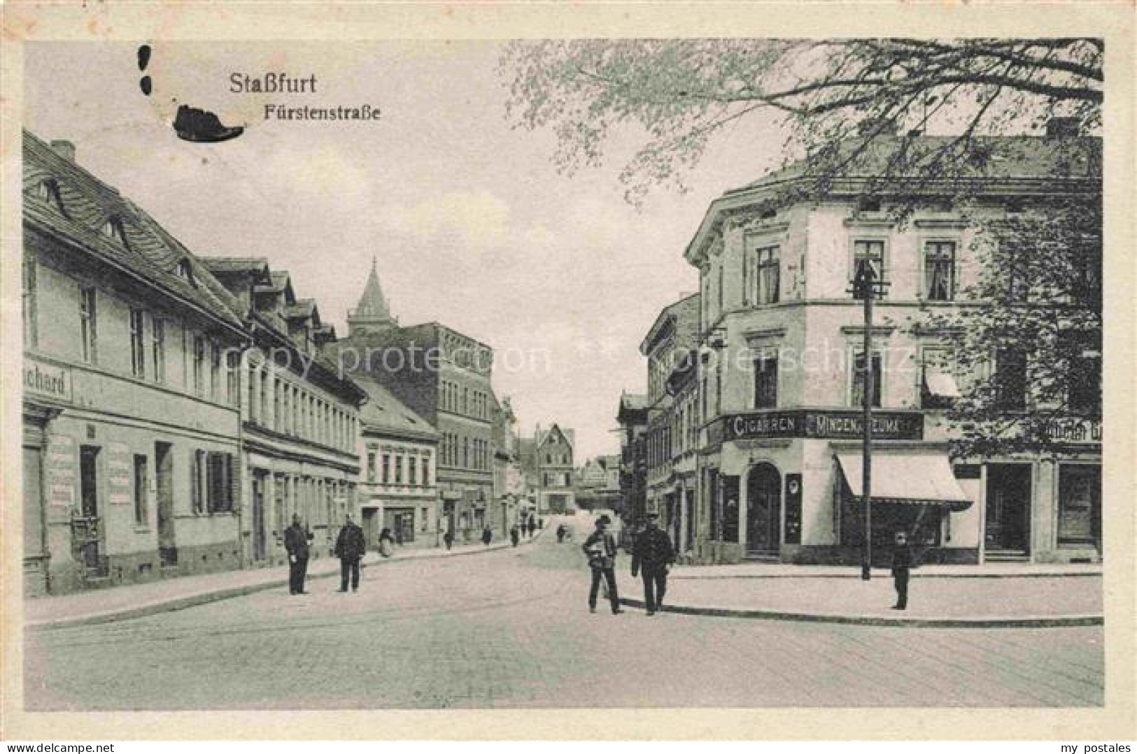 Stassfurt Sachsen-Anhalt Fuerstenstrasse