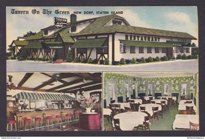 Postcard, United States, New York City NY, Tavern On The Green, Staten Island