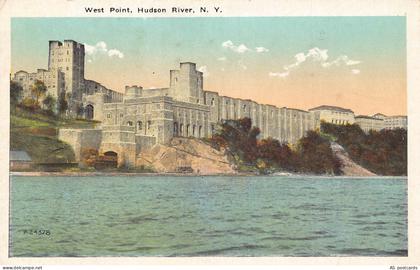 B316 US West Point Hudson River New York vintage postcard
