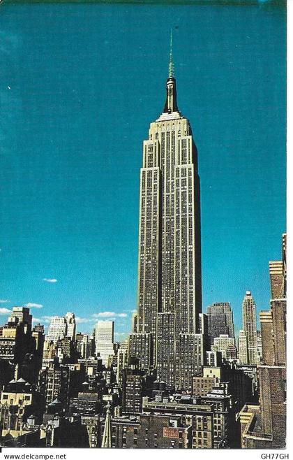 CP EMPIRE STATE BUILDING -non circulée