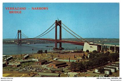 APBP9-0665-ETATS-UNIS - NEW YORK CITY - verrazano - narrows bridge