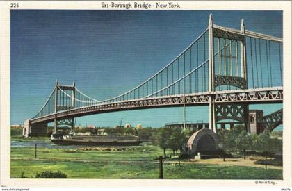 CPA Triborough Bridge NEW YORK CITY USA (790469)
