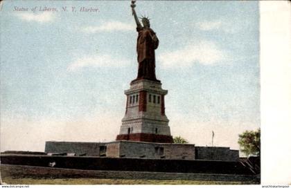 CPA New York City USA, Freiheitsstatue