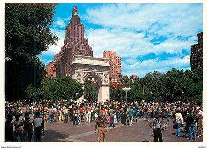 CPM New York City Washington Arch at the Foot of Fifth Avenue in the Heart of Greenwich Village